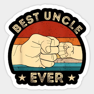 Uncle Ever Fist Bump Uncle Fathers Day Sticker